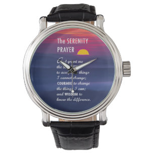 Das Ruhe-Gebet 2 Armbanduhr