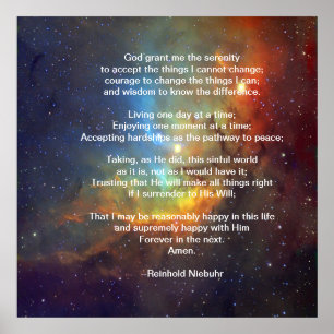 Das Ruhe-Gebet Poster