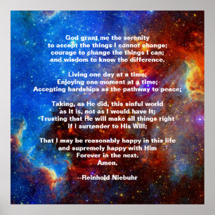 Das Ruhe-Gebet Poster