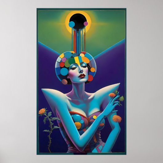 Das ruhende Traumfoto der Mode - Ken Gage Art Poster (Vorne)