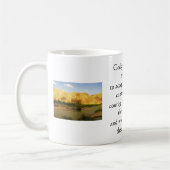 Das ruhige Gebet Kaffeetasse (Links)