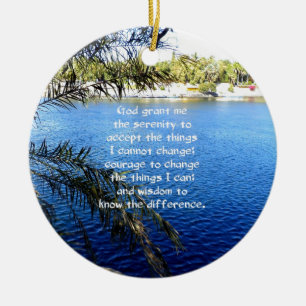 Das ruhige Gebet Keramikornament