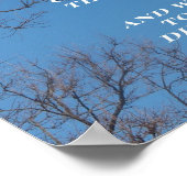 Das ruhige Gebet Poster (Ecke)