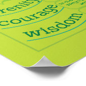 Das ruhige Gebet Poster (Ecke)