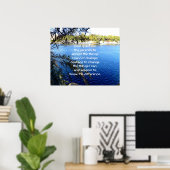 Das ruhige Gebet Poster (Heimbüro)