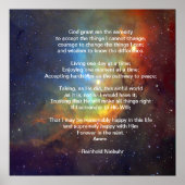 Das ruhige Gebet Poster (Vorne)