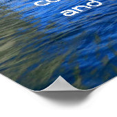 Das ruhige Gebet Poster (Ecke)