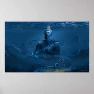 Das ruhige Gebet Poster