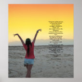 Das ruhige Gebet Poster (Vorne)