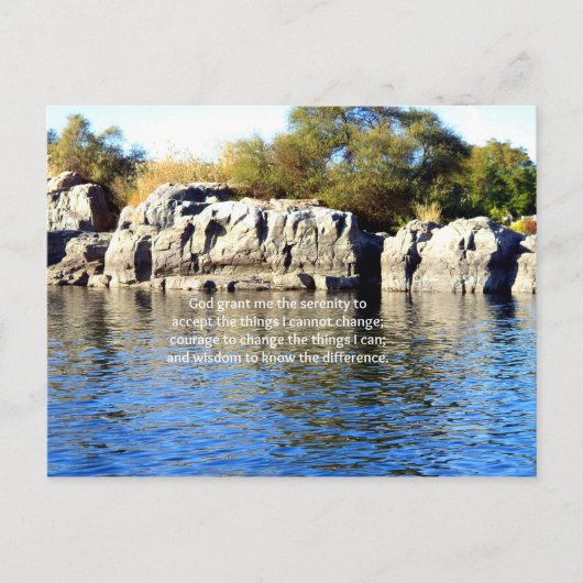 Das ruhige Gebet Postkarte (Vorderseite)