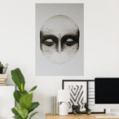 Das ruhige Gesicht Poster (Heimbüro)