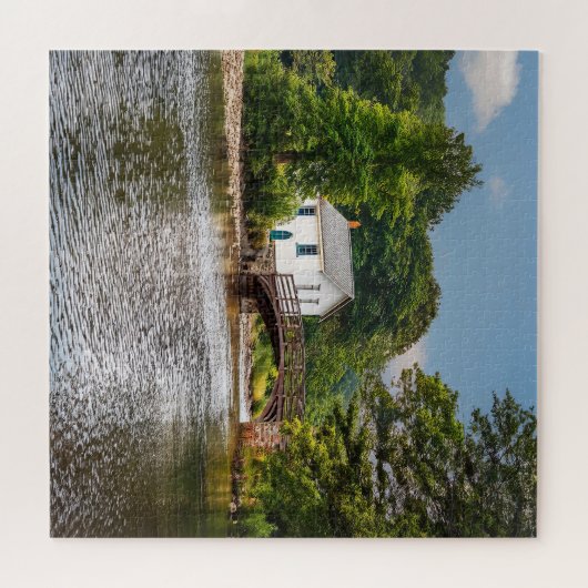 Das ruhige Haven am Rive Puzzle (Horizontal)