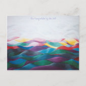 "Das ruhige Meer" Postkarte (Vorderseite)