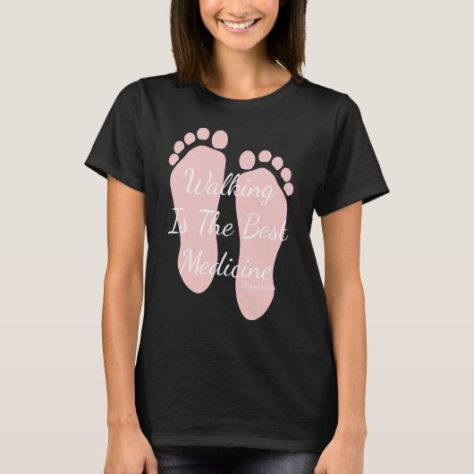 Das ruhige Spazierengehen ist die beste Medizin de T-Shirt (Vorderseite)