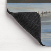 Das ruhige Wasser der Akyaka Landschaft Kunst Mousepad (Ecke)