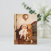 Das Runaway-Paar Postkarte (Stehend Vorderseite)