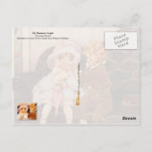 Das Runaway-Paar Postkarte (Rückseite)