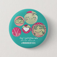 Das runde Blech bin ich 5cm 1 echtes Gesicht des