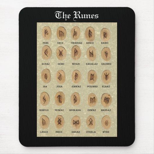 Das Runen mousepad (Vorne)