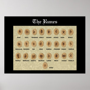 Das Runes-Poster Poster