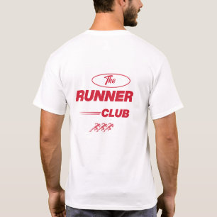 Das Runner Club T-Shirt – Fettes rotes athletische