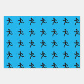 das Runner-Packpapier Geschenkpapier Set (Vorderseite 3)