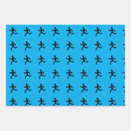 das Runner-Packpapier Geschenkpapier Set