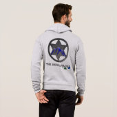 Das Rural-Abzeichen Hoodie (Schwarz voll)