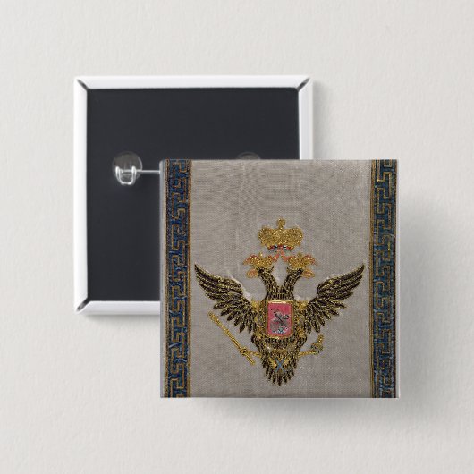 Das russische KaiserFamily Button (Vorne & Hinten)