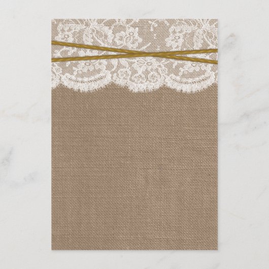 Das rustikale Sand Dollar Wedding Menü Menükarte (Rückseite)