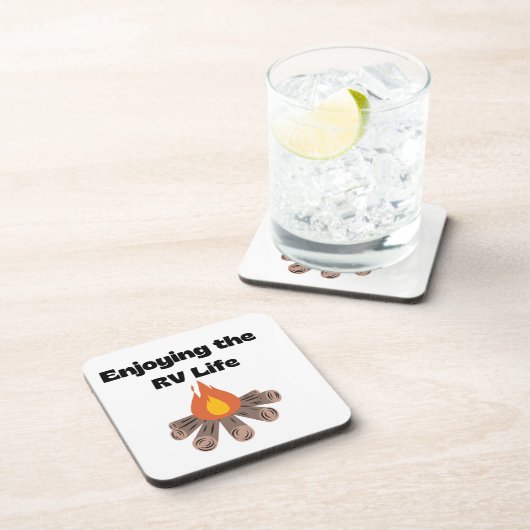 Das RV-Leben auf einem Getränkeuntersetzer (Rechte Seite)