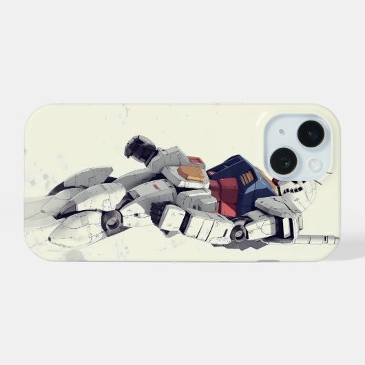 Das RX-78-2-Gundam iPhone 15 Hülle (Rückseite (Horizontal))