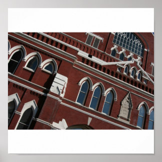 Das Ryman Auditorium Poster