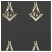 Das S&C Gewebe im Schwarzen Stoff (Nahaufnahme)