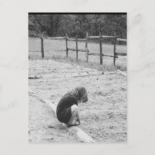 Das Saatgut der Liebe säen Postkarte (Vorderseite)