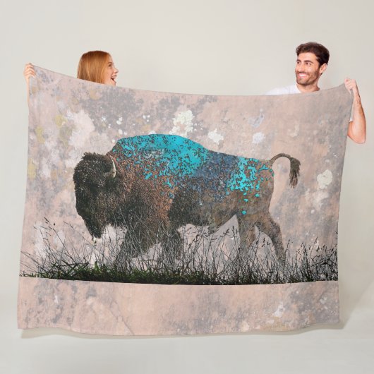 Das Sacred Buffalo Fleece Blanket (Beispiel)
