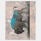 Das Sacred Buffalo Fleece Blanket (Vorderseite)