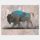Das Sacred Buffalo Fleece Blanket (Vorderseite (Horizontal))