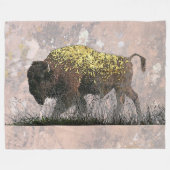 Das Sacred Buffalo Fleece Blanket (Vorderseite (Horizontal))