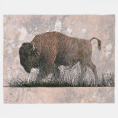 Das Sacred Buffalo Fleece Blanket (Vorderseite (Horizontal))