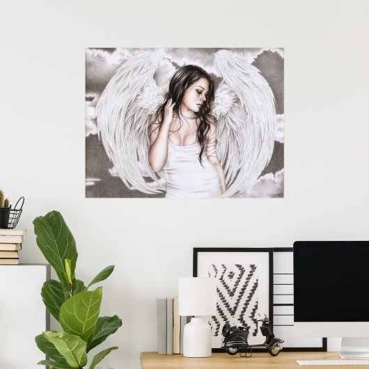 Das Sad Angel Poster (Heimbüro)