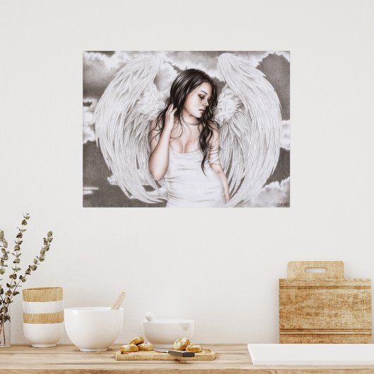 Das Sad Angel Poster (Küche)