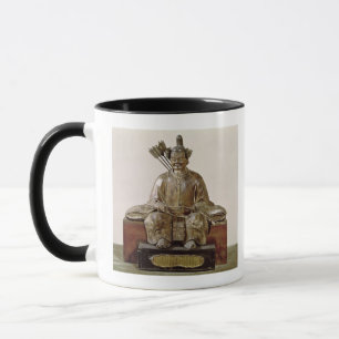 Das Sadaijin im zeremoniellen Kostüm Tasse