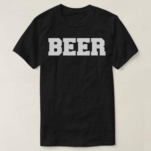 Das sagt nur BIER T-Shirt (Design vorne)
