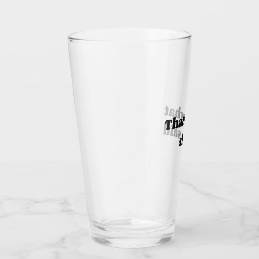 Das sagte sie glas (Rechts)