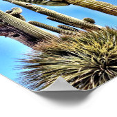 Das Saguaro Gedicht Poster (Ecke)