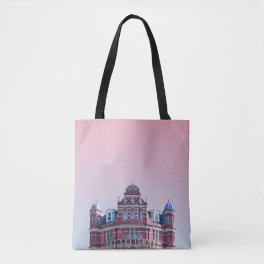 DAS SALISBURY-GEBÄUDE UNTER PINKSKIEN TASCHE (Vorderseite)