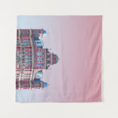 DAS SALISBURY-GEBÄUDE UNTER PINKSKIEN WANDTEPPICH (Vorderseite (Horizontal))