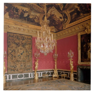 Das Salon d'Apollon (Apollo-Raum) mit Tapisserien Fliese