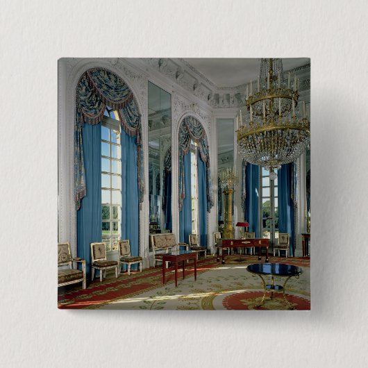 Das Salon-DES Glaces (der Raum der Spiegel) in Button (Vorderseite)